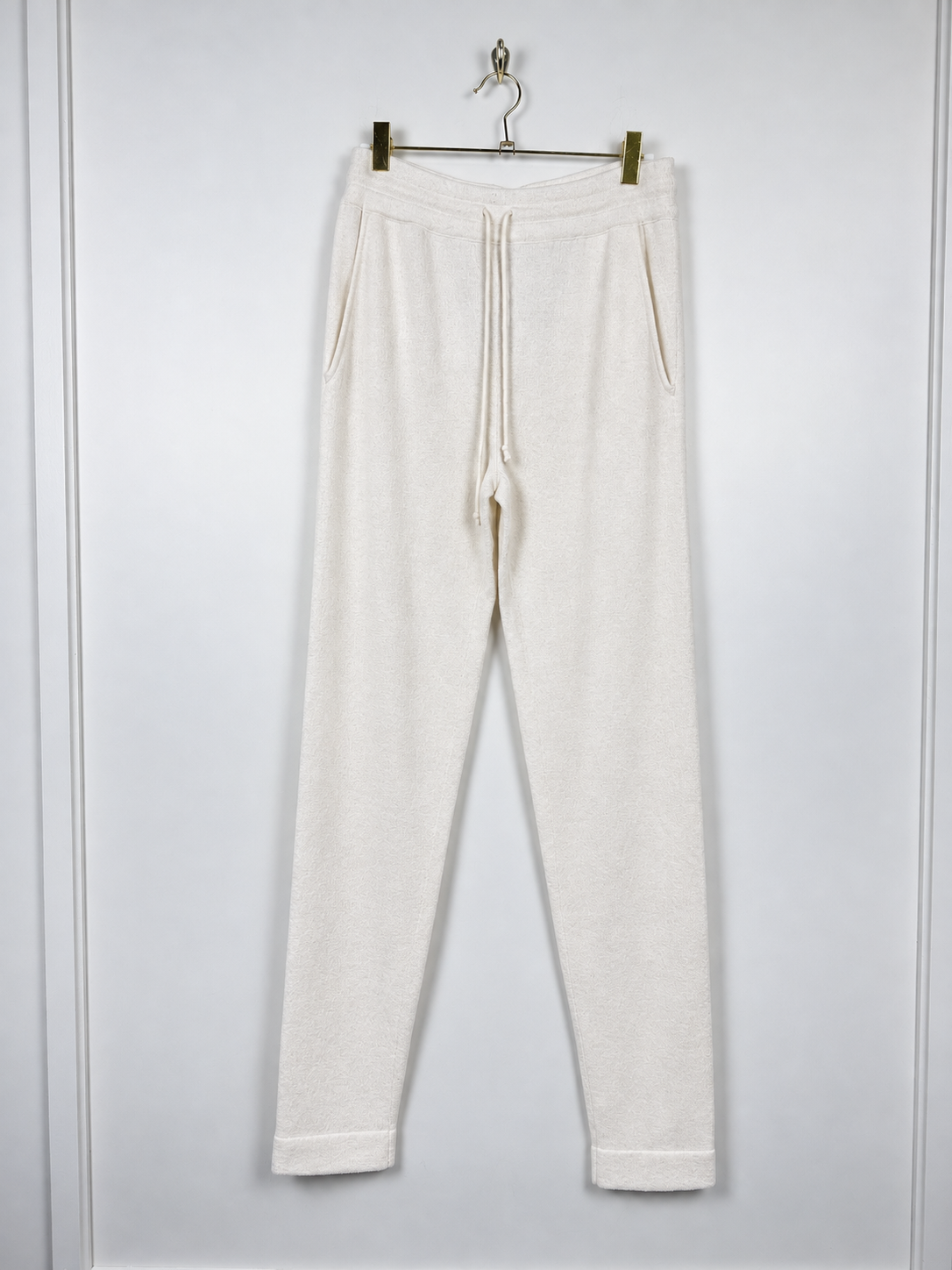 Kujten Cashmere Pants Ivory Sz. S/M
