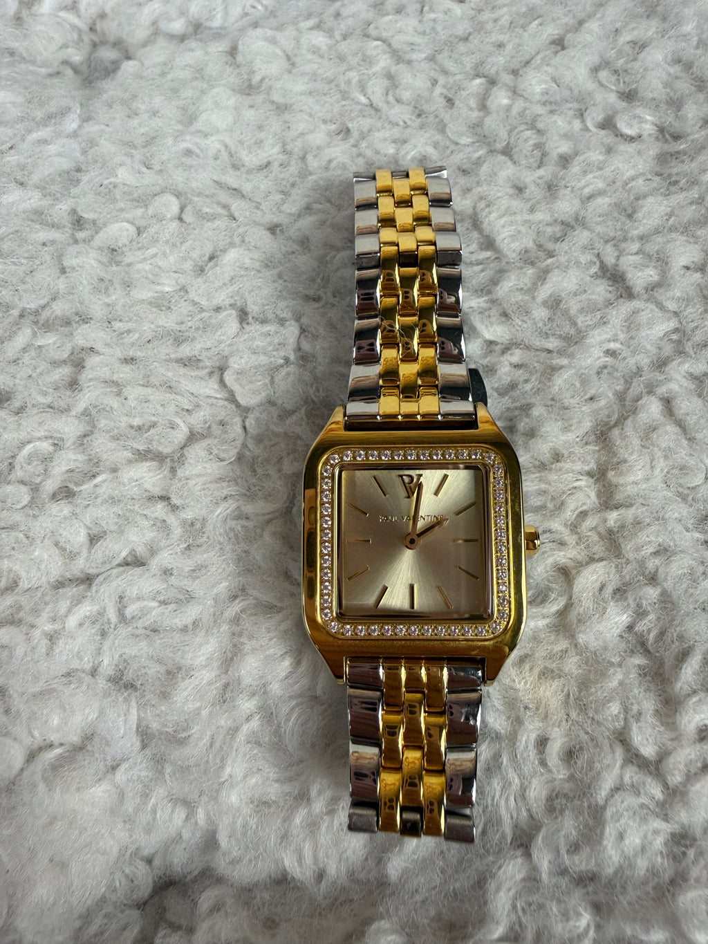 Paul Valentine Eternal Glow Watch Gold Silver