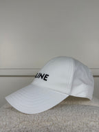 Celine Logo Cap – Weiss – Gr. M