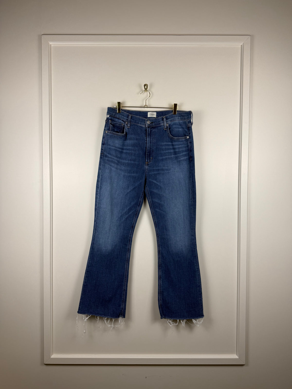 Citizens of Humanity Jeans "Isola Cropped" Blue Sz. 31