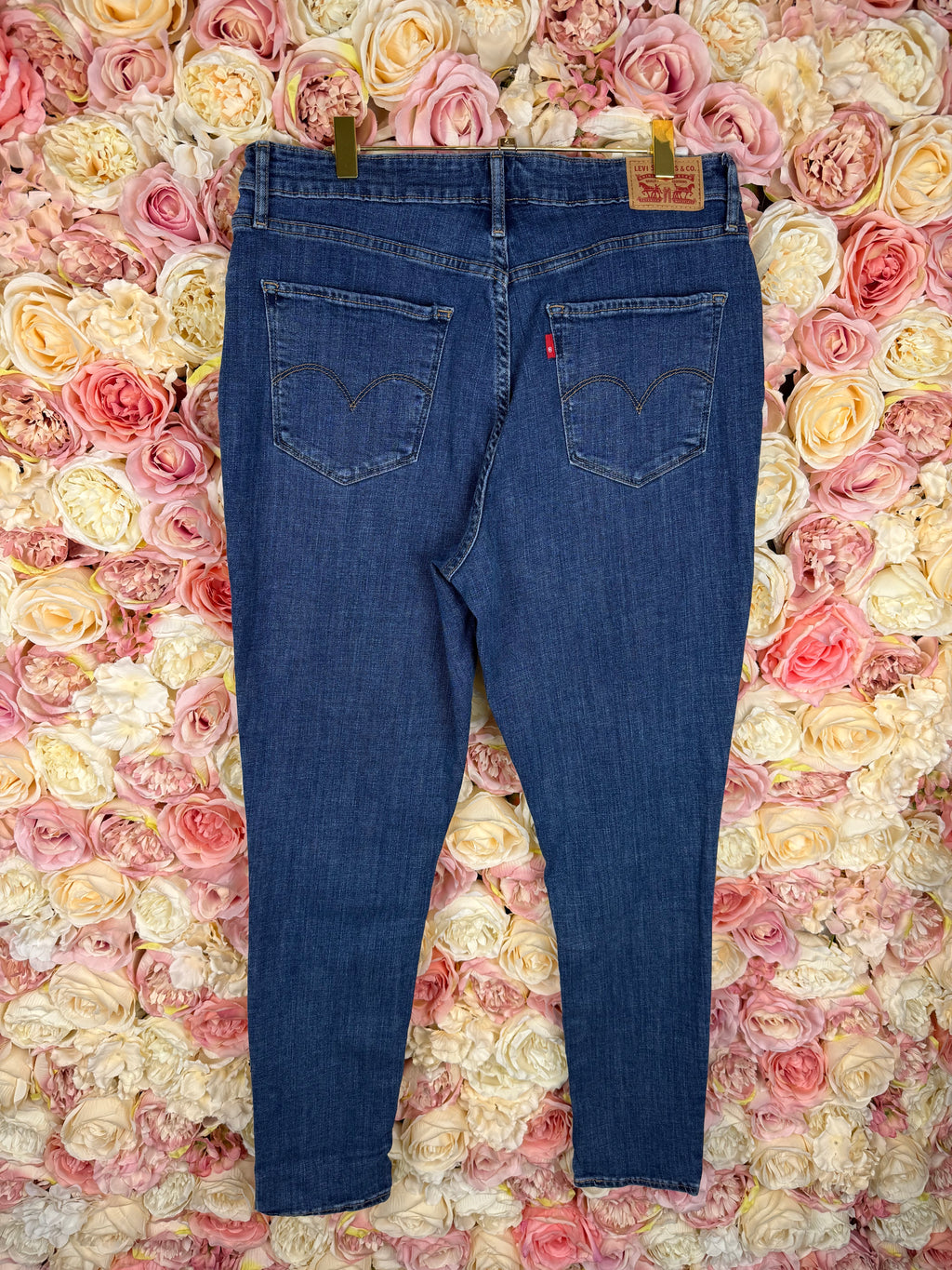 Levi's 721 High Rise Skinny Jeans Blue Sz. 32
