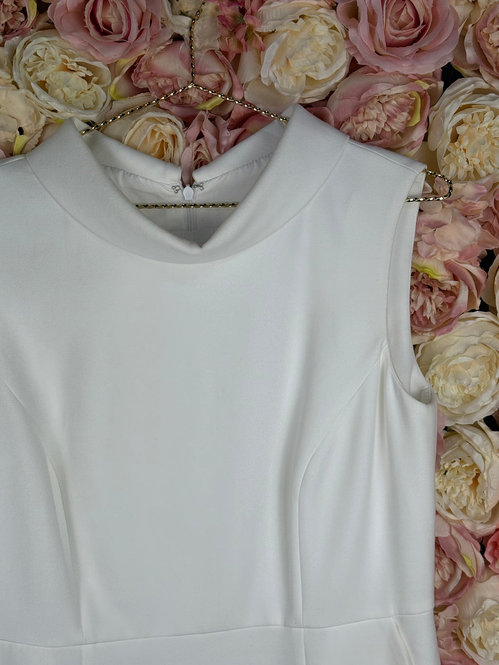 Madeleine Dress White Sz. 40 DE