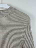 Steffen Schraut Pullover aus Merinowolle – Beige – Gr. 36 DE