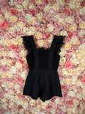 Self-Portrait Playsuit Black Sz. 34 DE