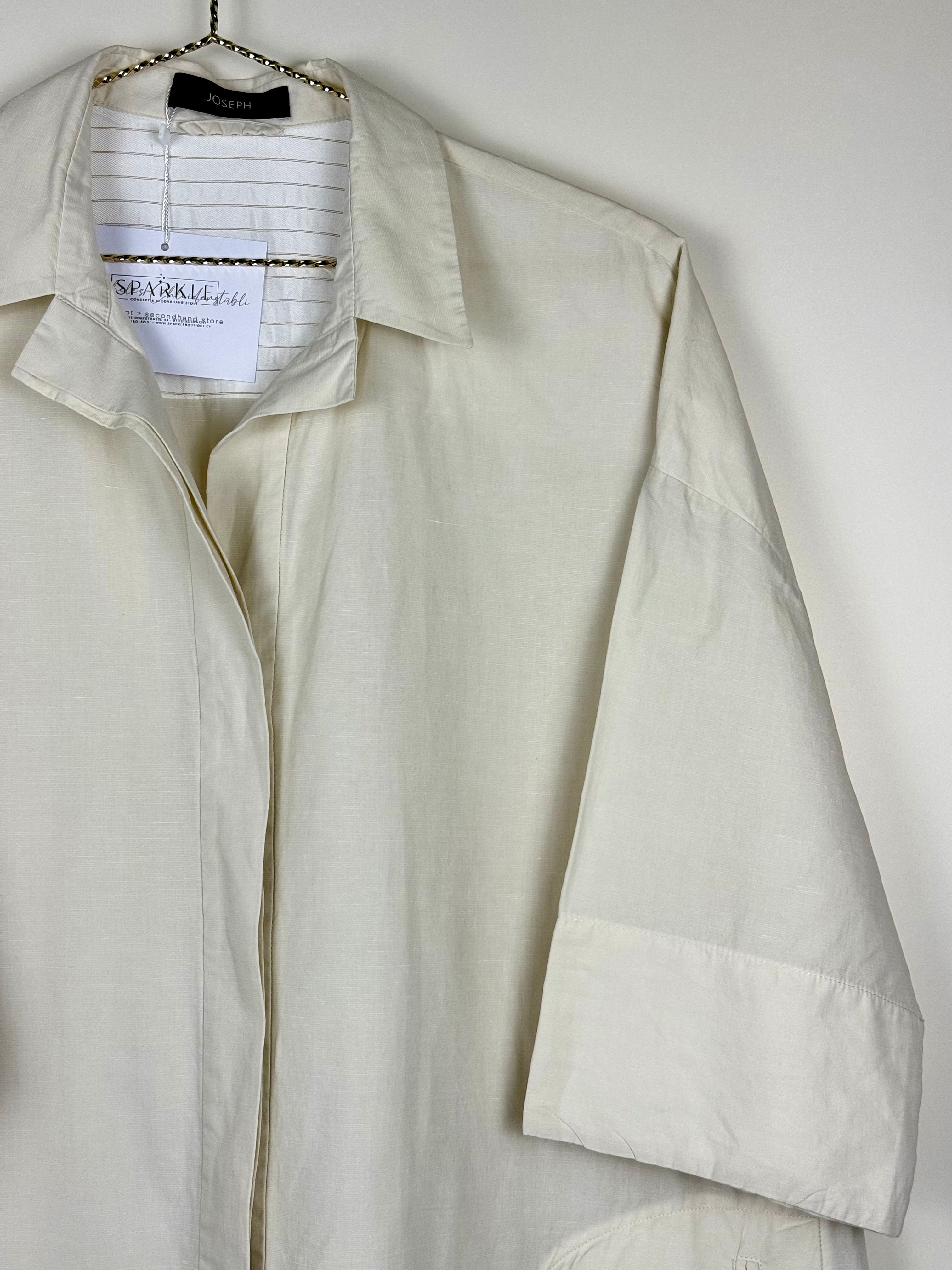 Joseph Oversized Tunic Blouse Off white Sz. 32 DE (34 FR)