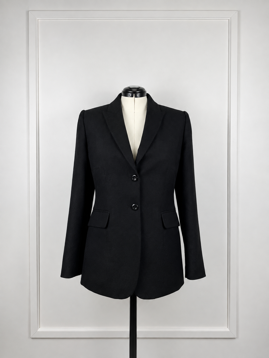 Roberto Quaglia Kaschmir-Blazer – Schwarz – Gr. 42