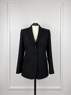 Roberto Quaglia Kaschmir-Blazer – Schwarz – Gr. 42
