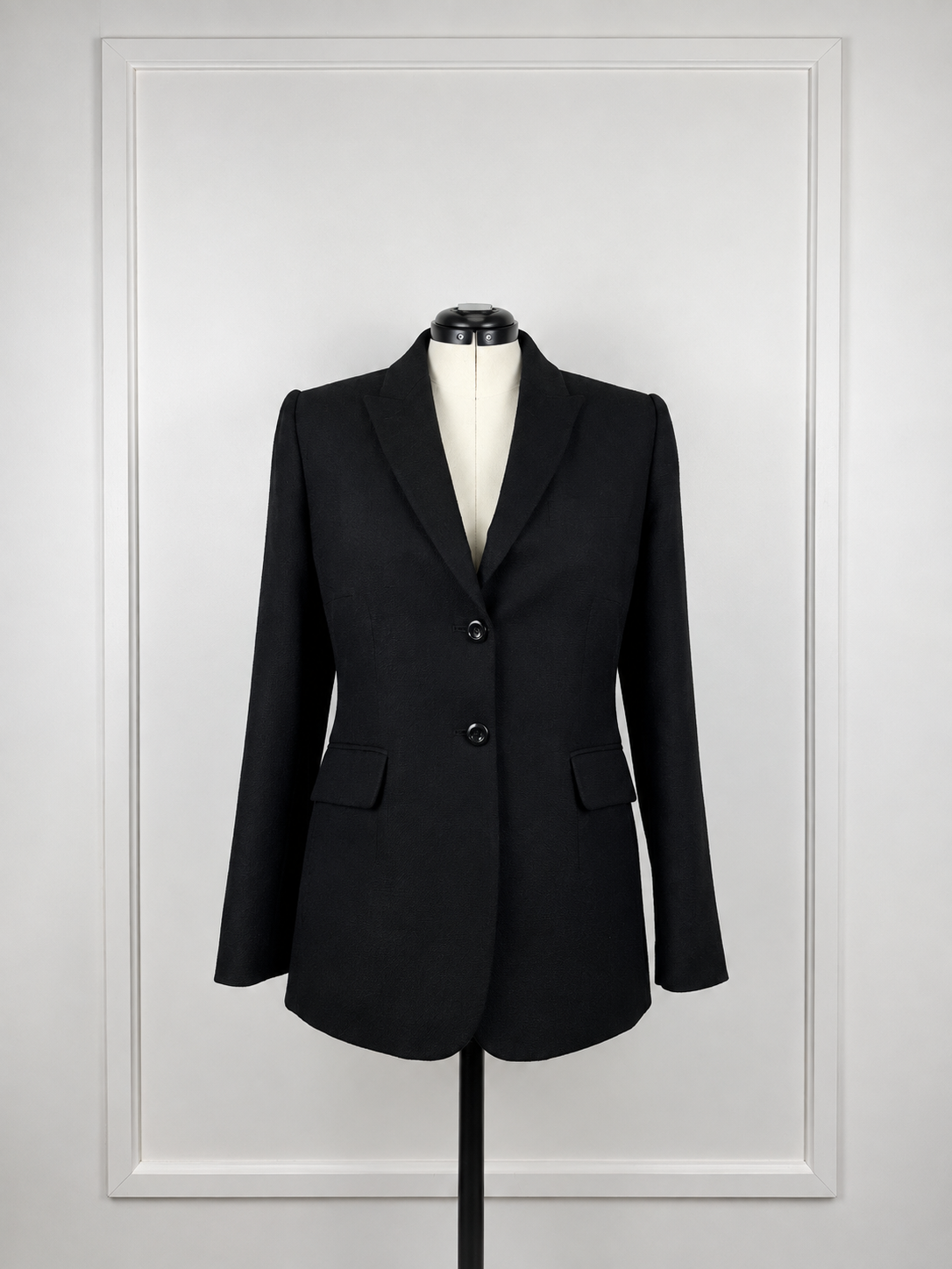 Roberto Quaglia Kaschmir-Blazer – Schwarz – Gr. 42