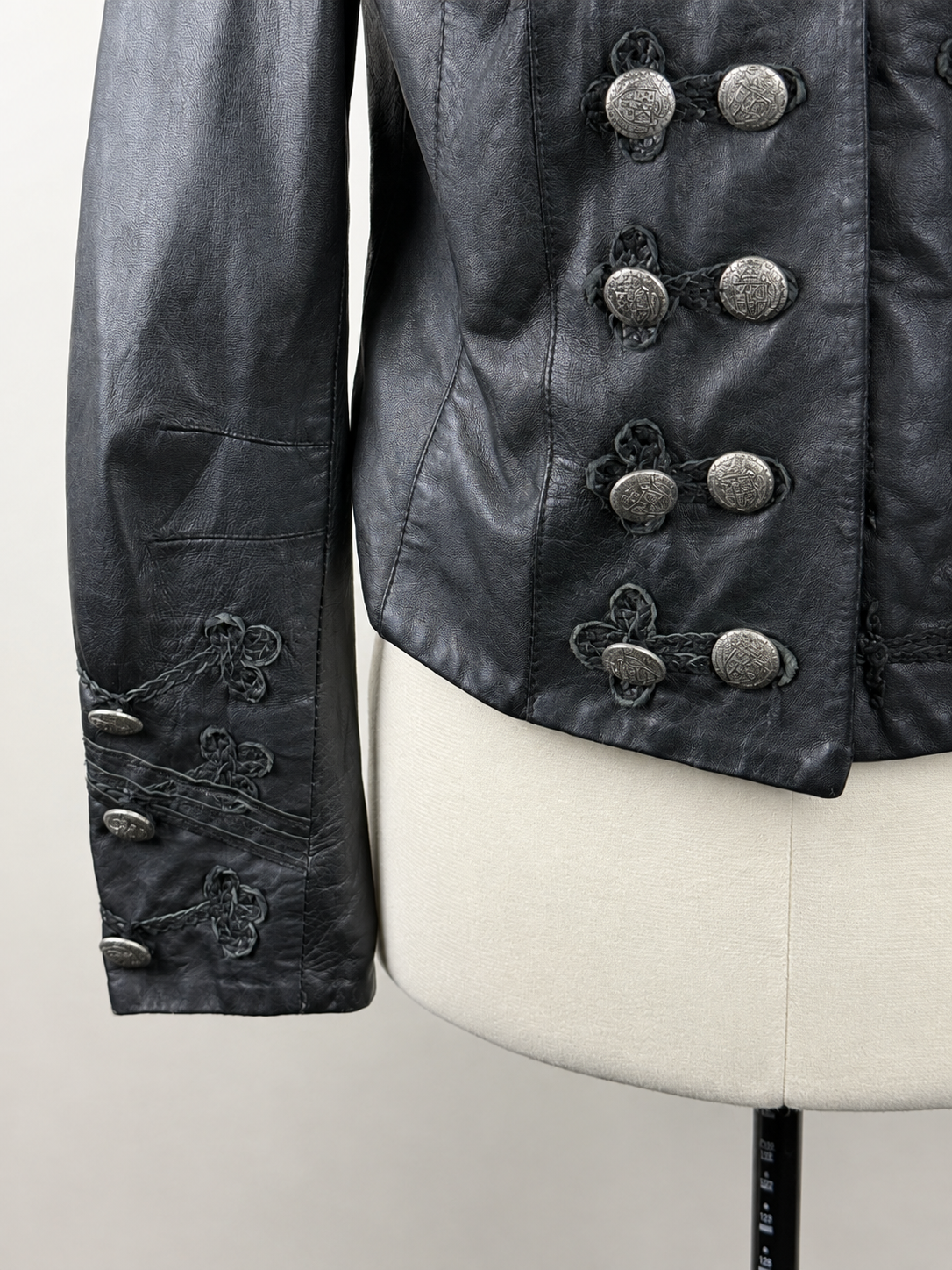 Vila Clothes Lammlederjacke – Schwarz – Gr. M