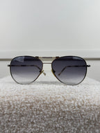 Louis Vuitton Sonnenbrille – Beige/Schwarz