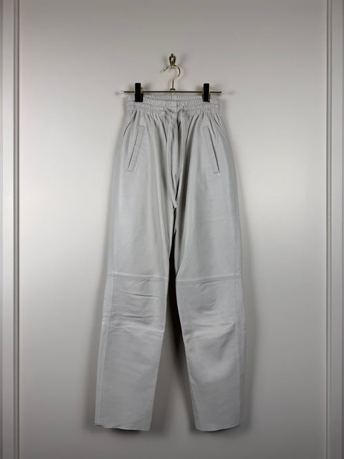 Oakwood Hose „Gift“ aus Schafsleder – Ecru – Gr. XS