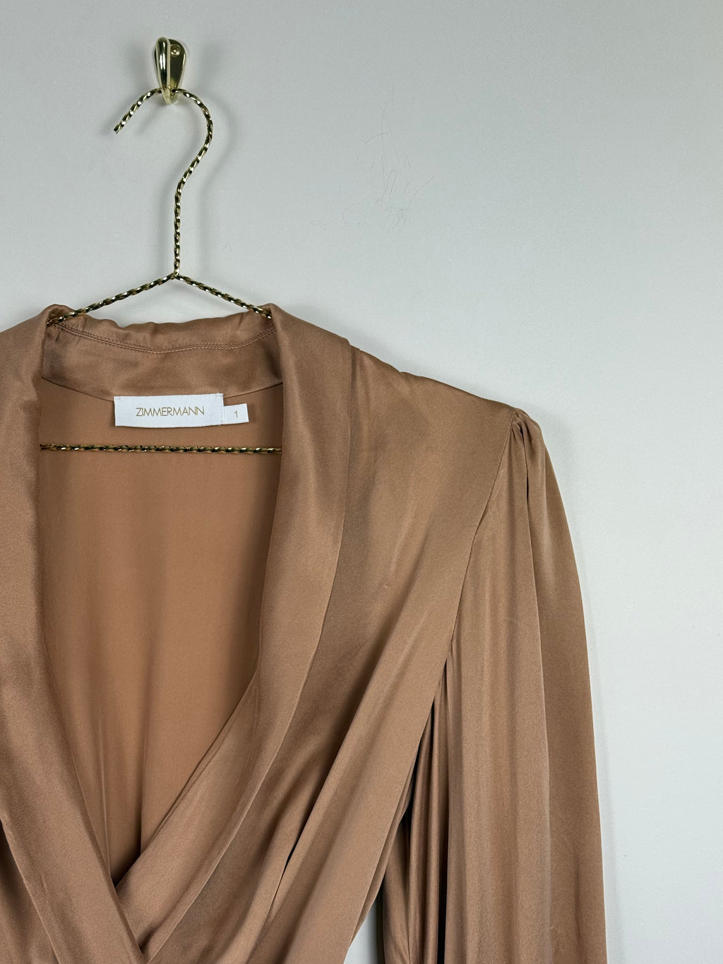 Zimmermann Kleid – Altrosa – Gr. 1 (M)