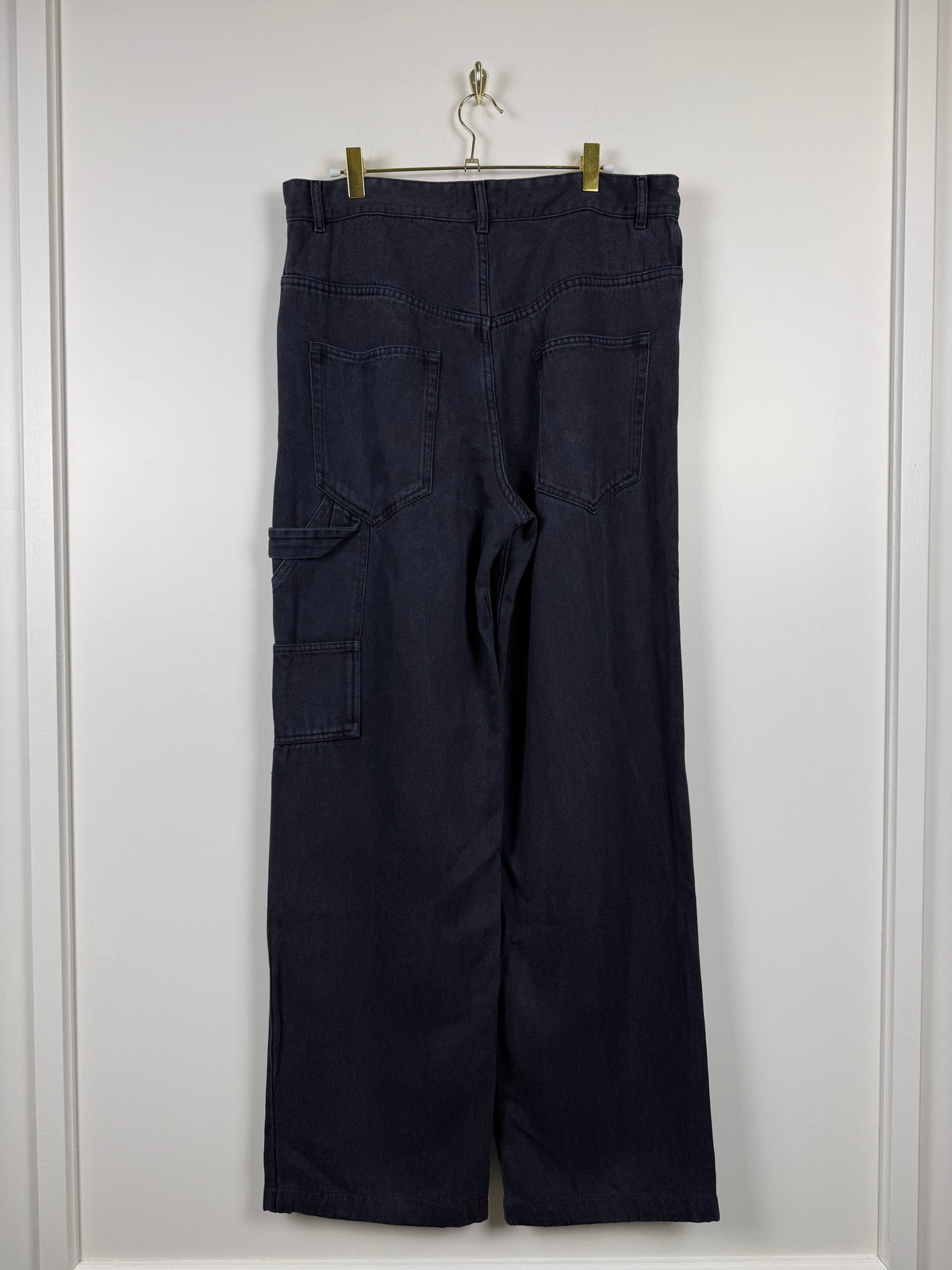 Isabel Marant Jeans mit weitem Bein – Grau – Gr. 38 DE (40 FR)