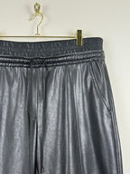 Cambio Eden Lederimitat-Hose – Schwarz – Gr. 40 DE