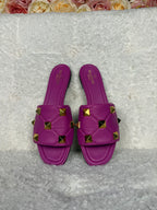 Valentino Roman Stud Slides Pink Sz. 40 EU