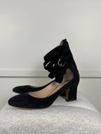 Valentino Veloursleder Heels – Schwarz – Gr. 37 EU