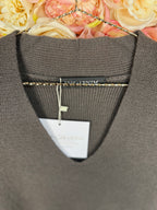 Iris von Arnim Sweater V-Neck Brown