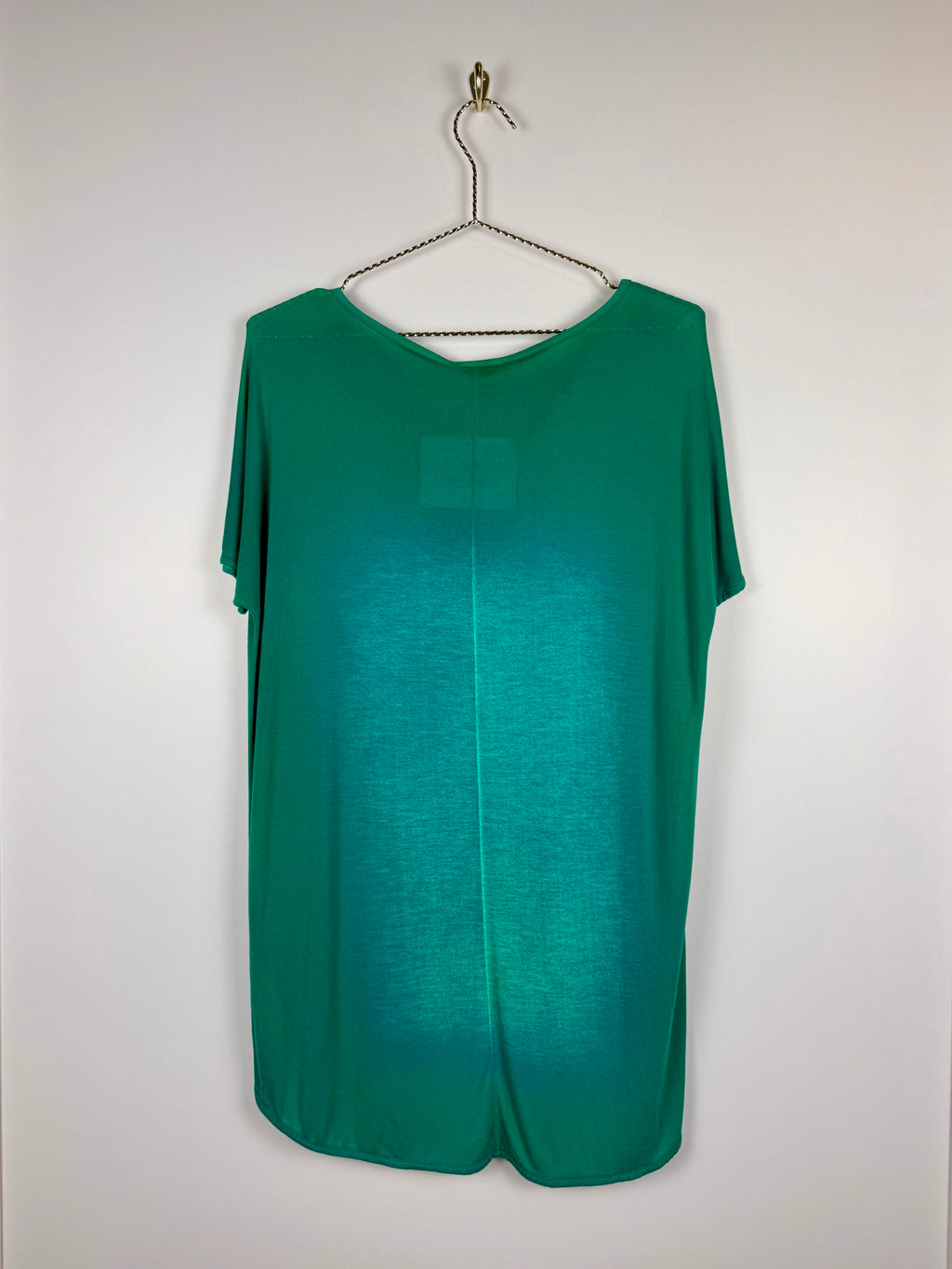 Avant Toi Oversized T-Shirt Green & Orange Sz. M