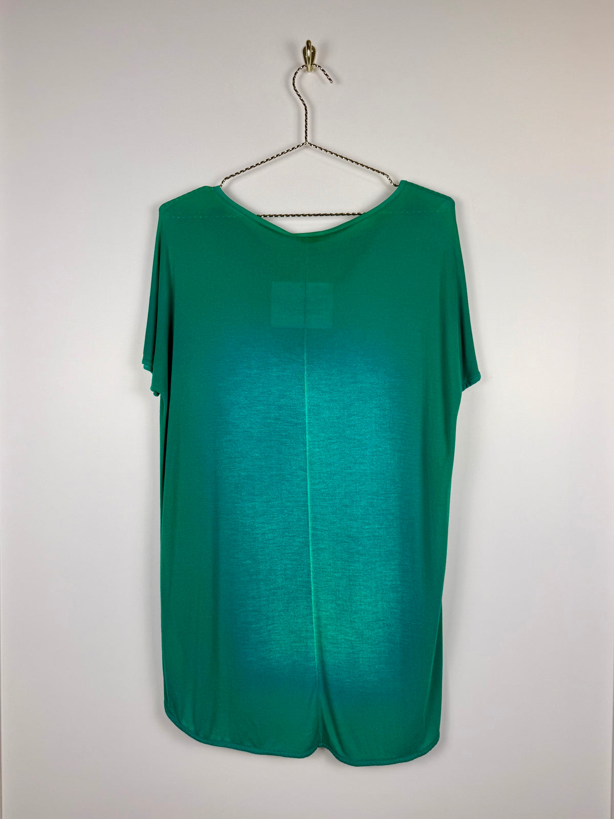 Avant Toi Oversized T-Shirt Green & Orange Sz. M