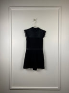 Maje Playsuit mit Spitze – Schwarz – Gr. 34 DE (36 FR)