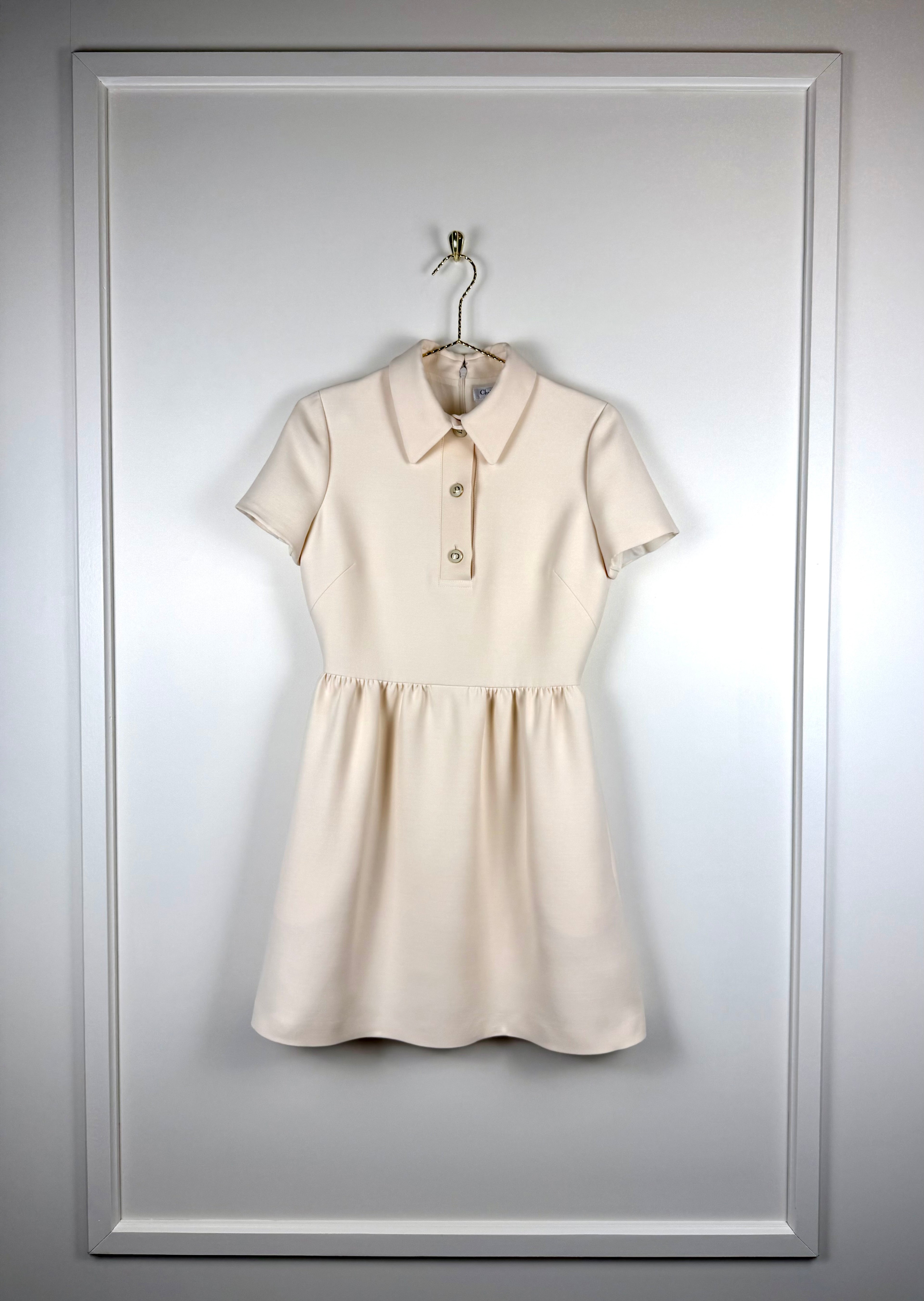 Dior Dress Cream Sz. 36 DE