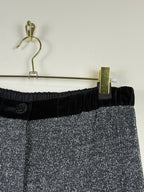 Chanel Jogginghose – Grau/Schwarz – Gr. 38 DE (40 FR)