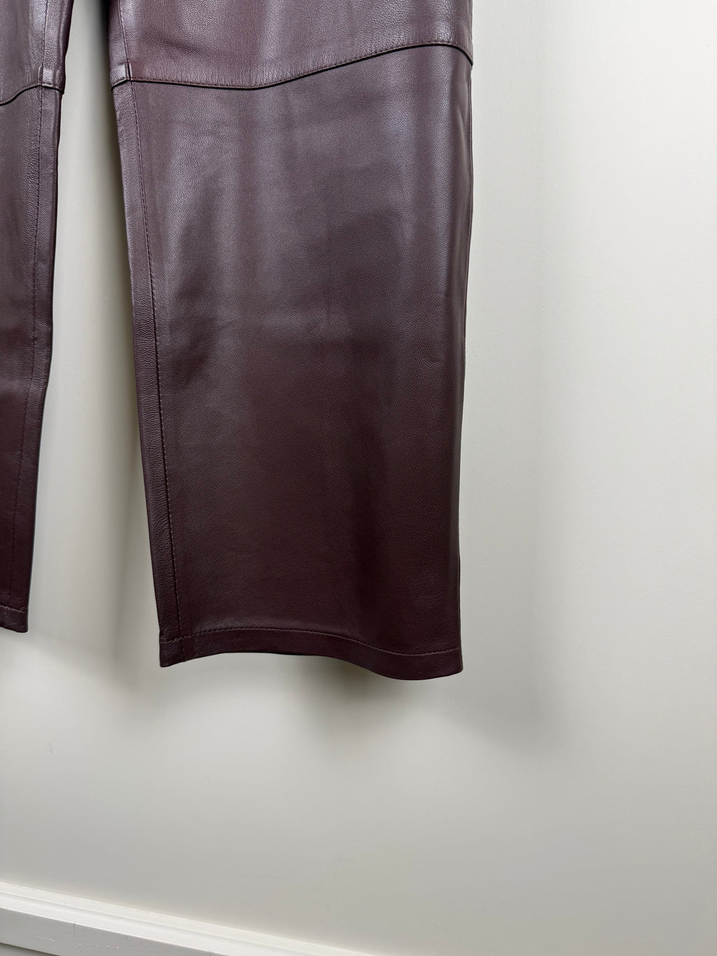 Hemisphere Lammlederhose – Bordeaux – Gr. 40 DE