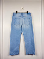 Mother Jeans "The Ditcher Crop" Light Blue Size 29