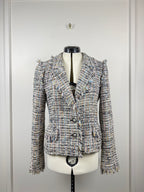 Chanel Vintage Tweed Blazer – Mehrfarbig – Gr. 36 DE (38 FR)