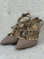Valentino Rockstud Heels Nude Sz. 38.5 EU