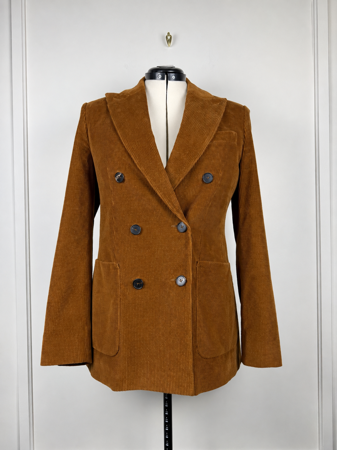Max Mara Cord-Blazer – Cognac – Gr. 40 EU (44 IT)