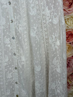LoveShackFancy "Minka" Dress White Sz. M (8)