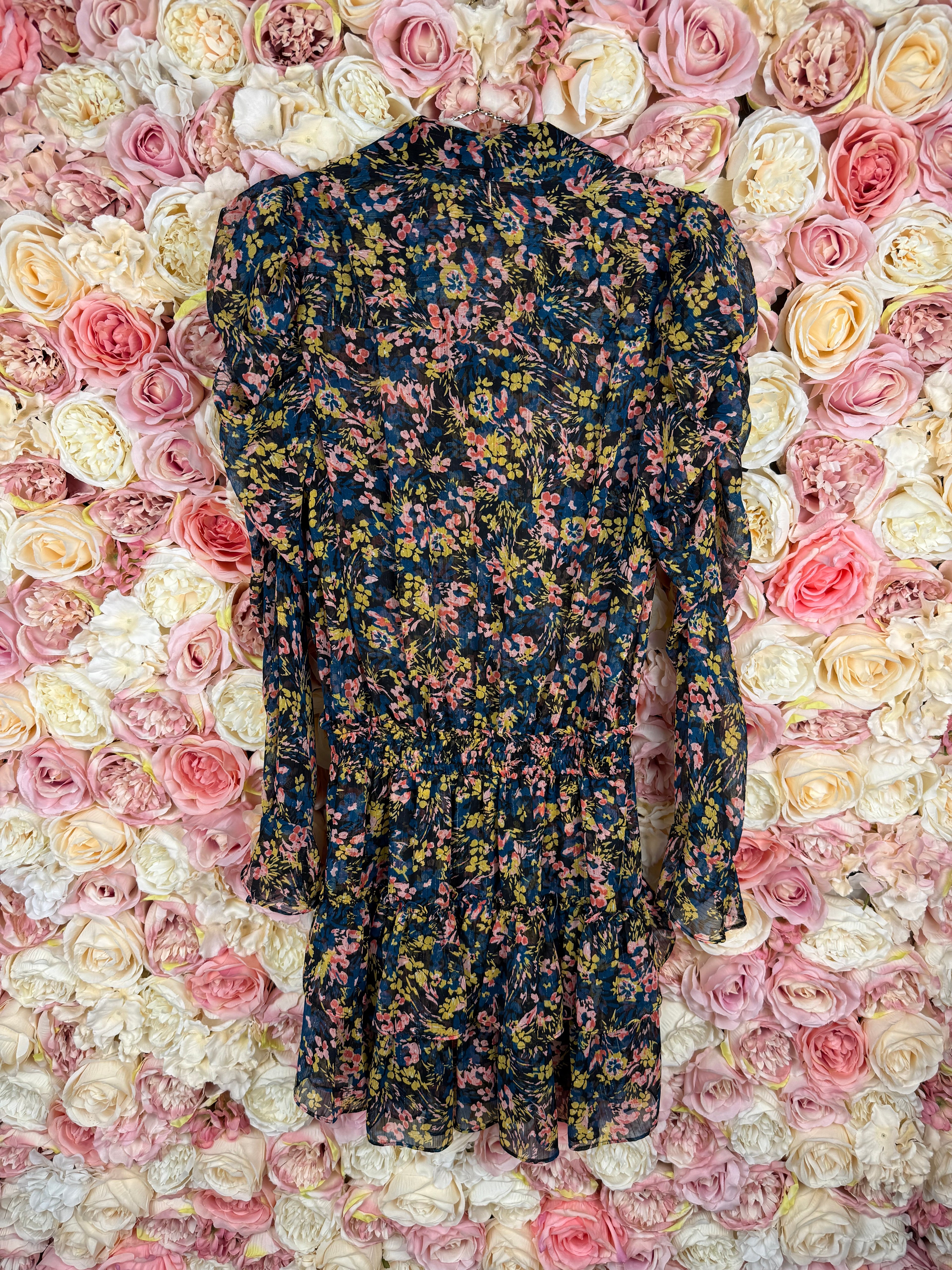 Misa Floral Dress Multi Sz. S