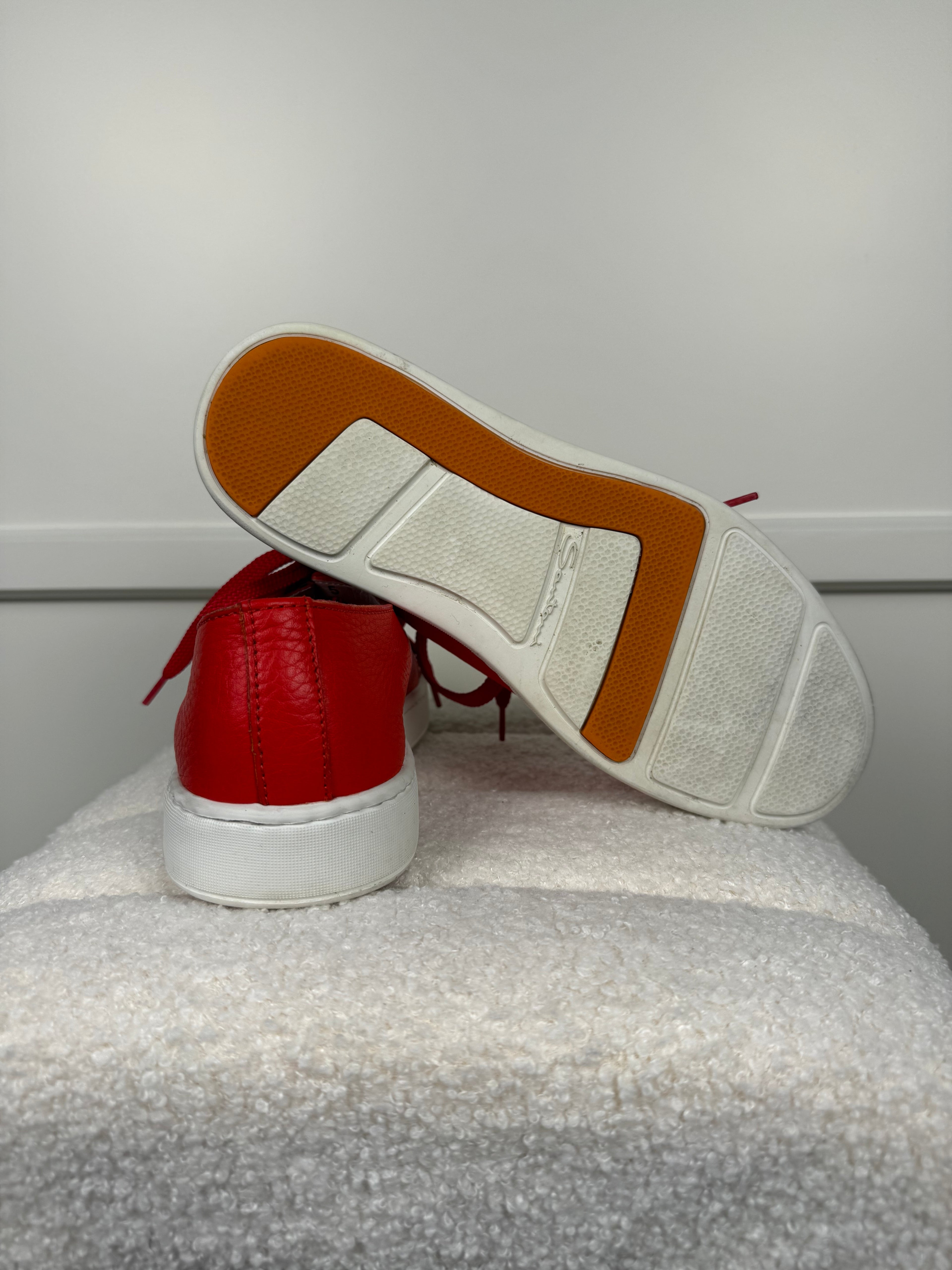 Santoni Leder Sneakers – Verschiedene Farben – Gr. 39