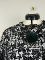 Dolce & Gabbana Jäcklein – Schwarz/Weiss – Gr. 42 DE (46 IT)