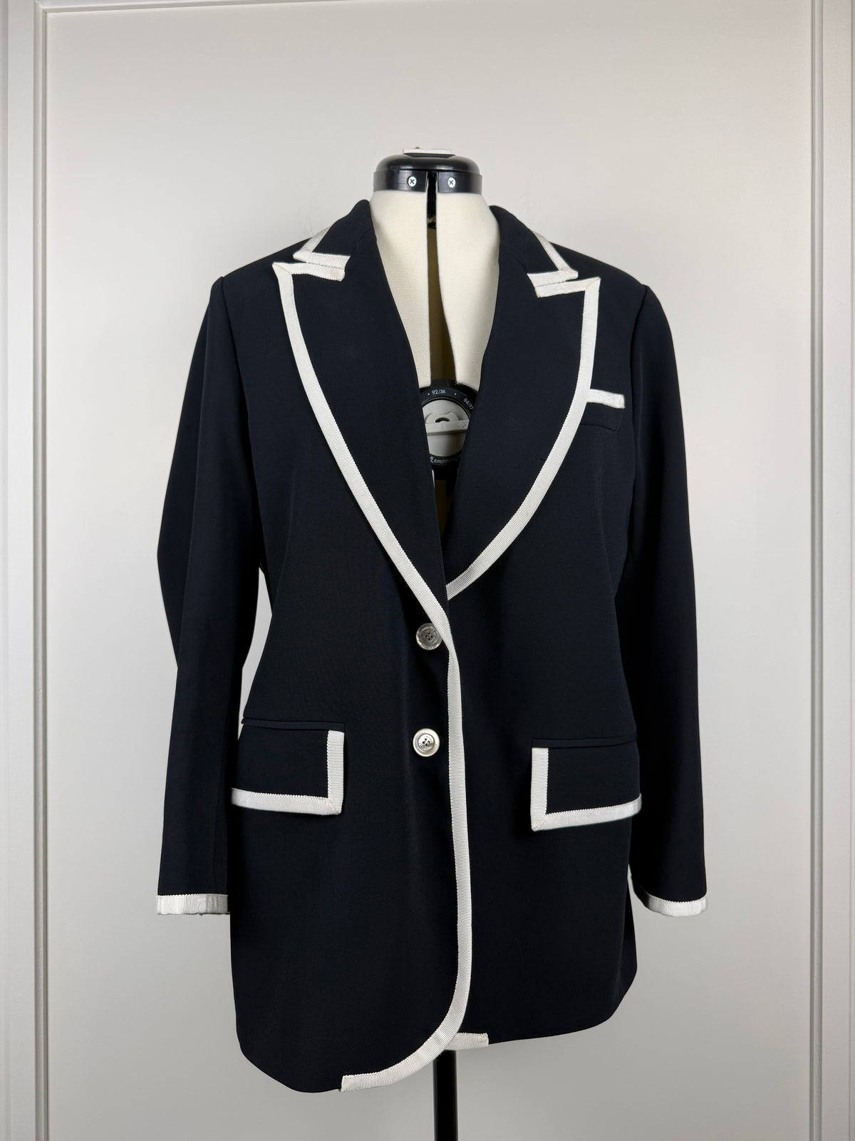 Gucci Blazer – Schwarz/Weiss – Gr. 44 DE (48 IT)