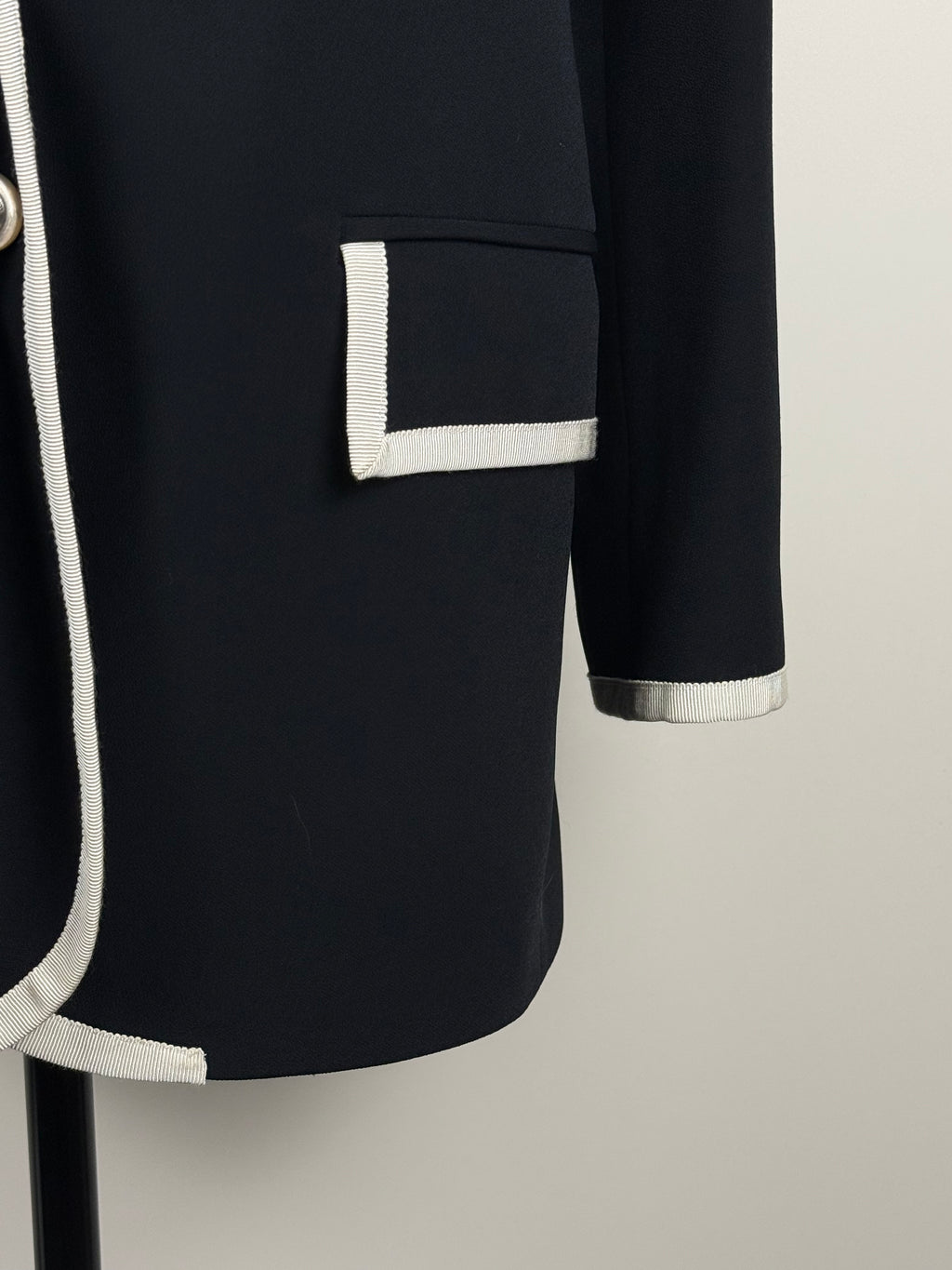 Gucci Blazer – Schwarz/Weiss – Gr. 44 DE (48 IT)