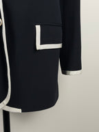 Gucci Blazer – Schwarz/Weiss – Gr. 44 DE (48 IT)