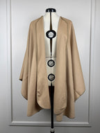 Hemisphere by Colombo Kaschmir-Cape – Beige – Gr. OS