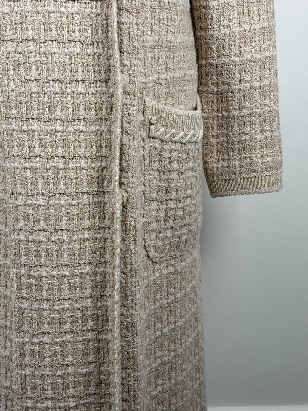 Bruno Manetti Cardigan – Beige – Gr. 40 DE (44 IT)