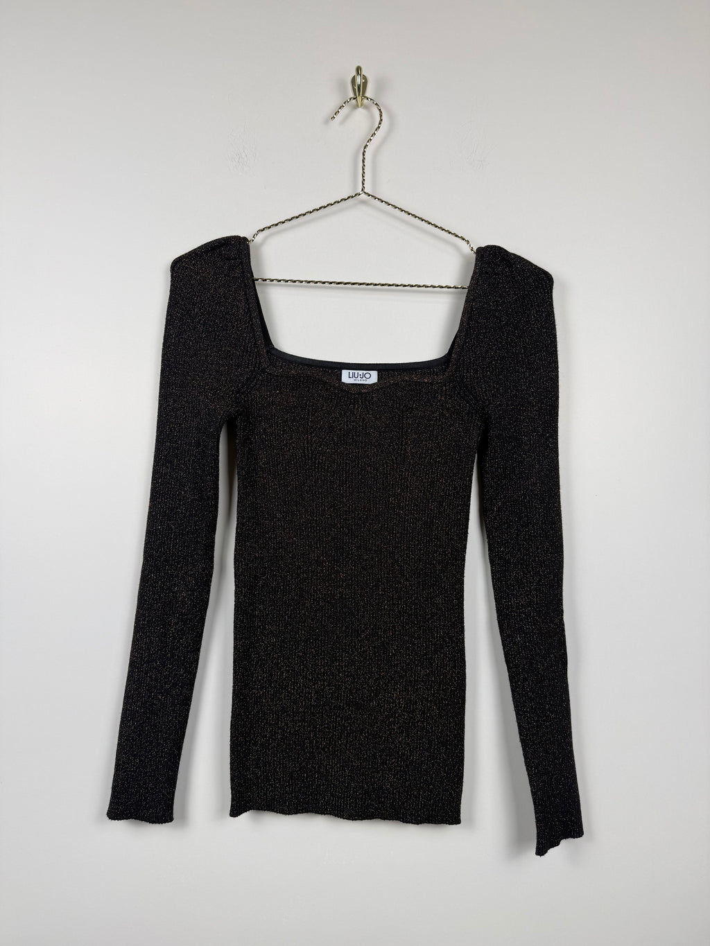 Liu Jo Top – Schwarz/Glitzer