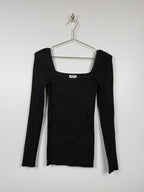 Liu Jo Top – Schwarz/Glitzer