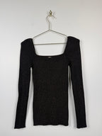 Liu Jo Top – Schwarz/Glitzer