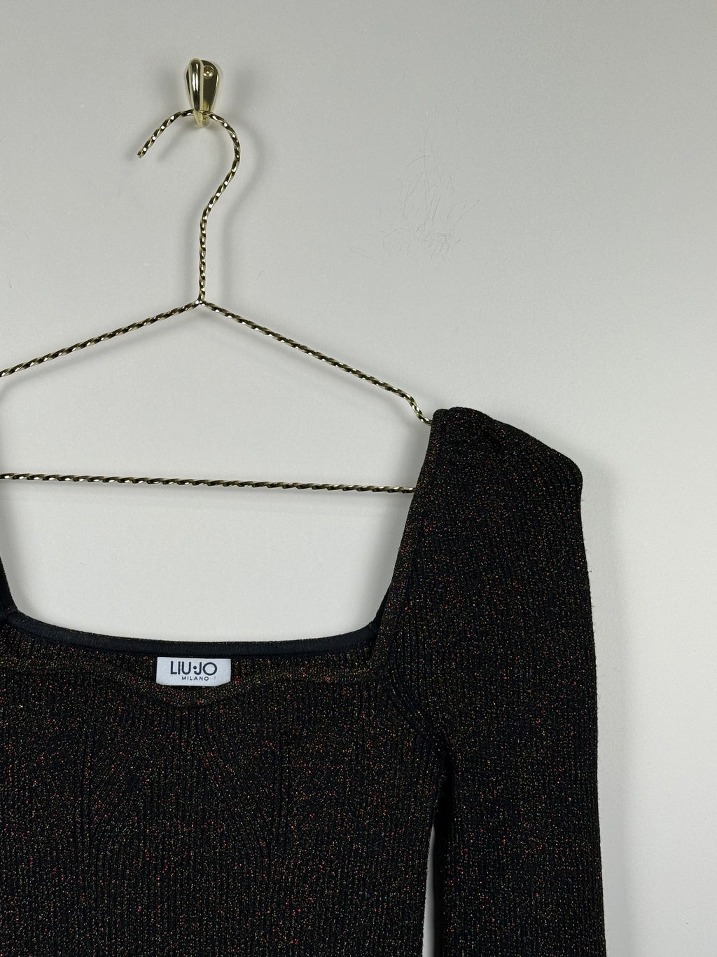 Liu Jo Top – Schwarz/Glitzer