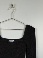 Liu Jo Top – Schwarz/Glitzer