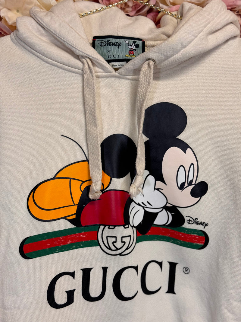 Gucci x Disney Sweater with Mickey Mouse Cream