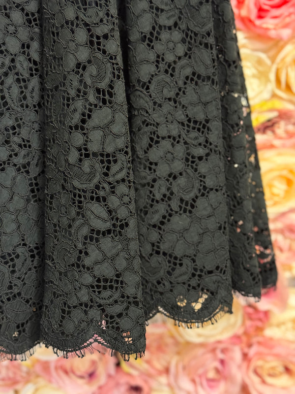 Dolce & Gabbana Lace Skirt Black