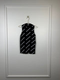 Balenciaga Kurzarm-Top – Schwarz – Gr. L