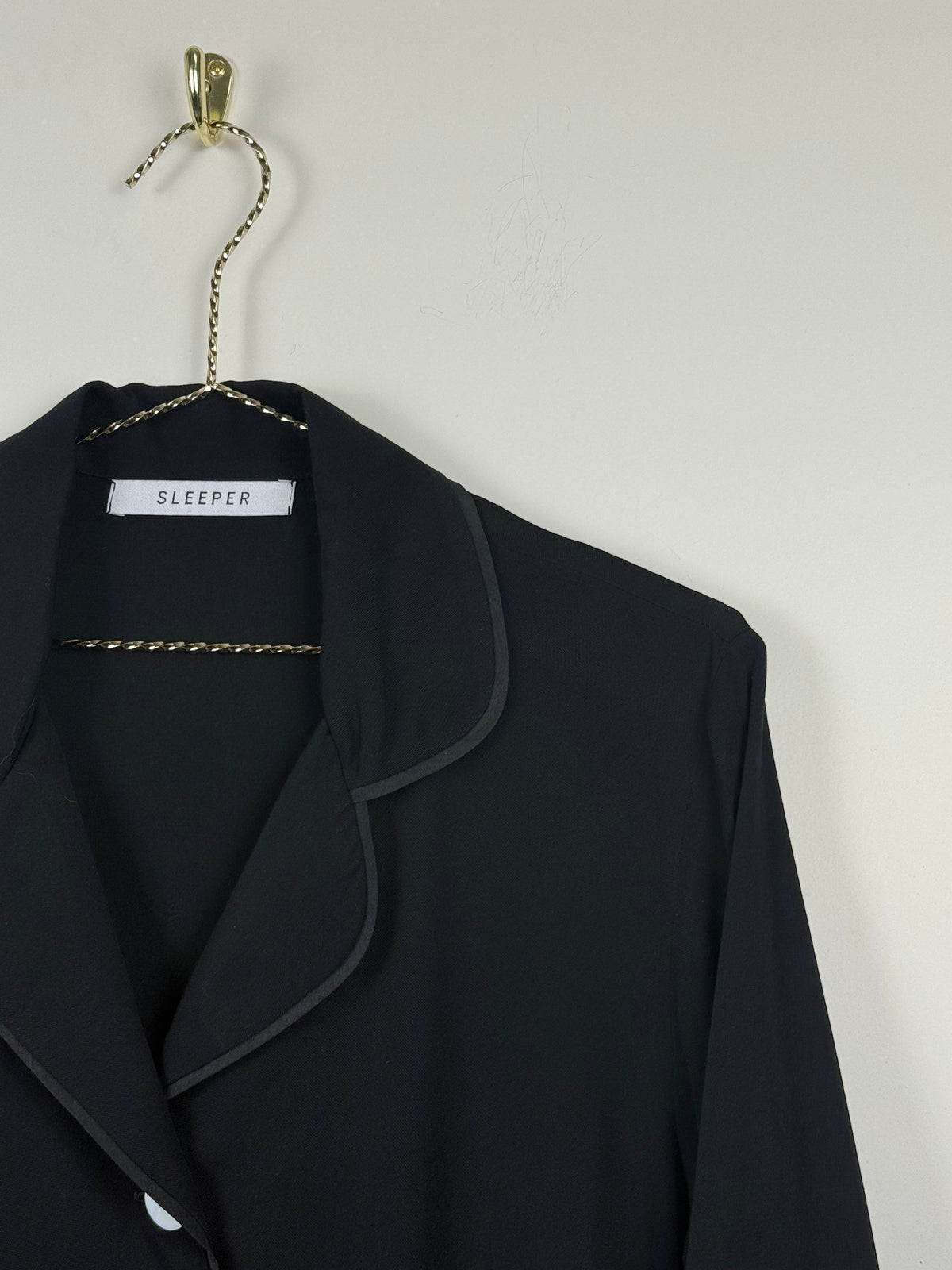 Sleeper Set – Schwarz mit Federn – Gr. M
