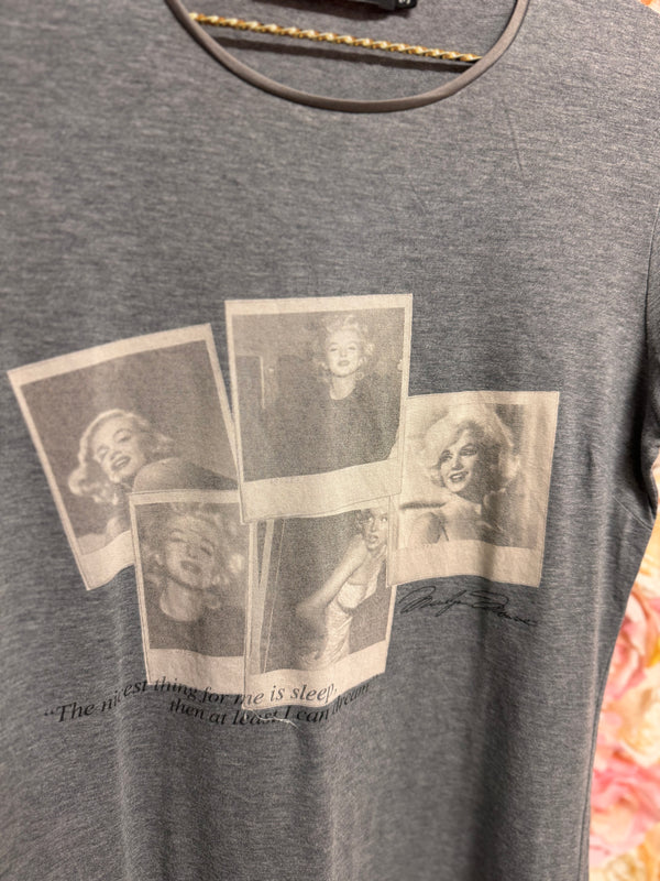 Dolce & Gabbana "Marilyn Monroe" T-Shirt Grey